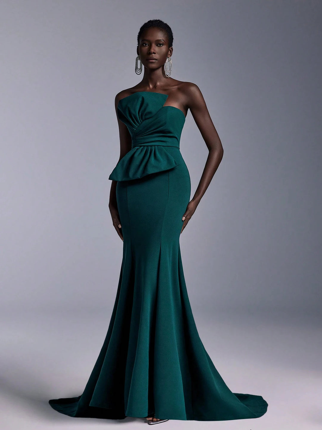 Rochie maxi SHEIN, verde