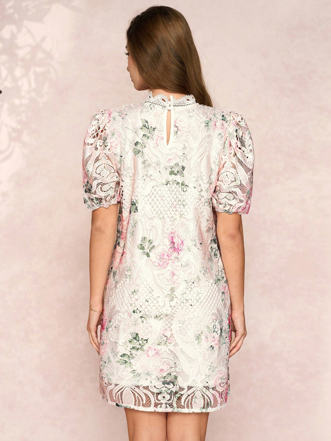 Rochie midi Shein, mix culori