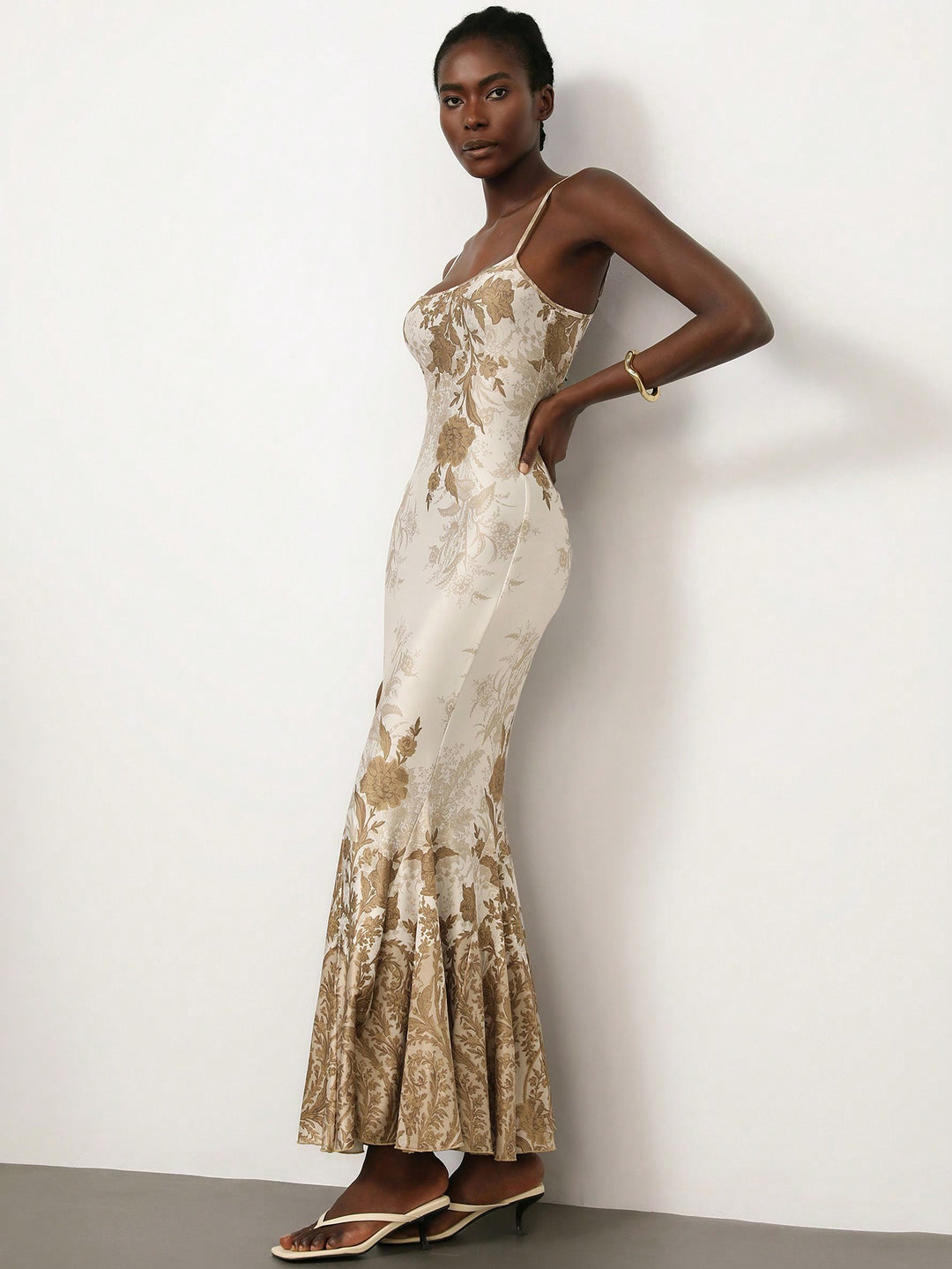 Rochie maxi SHEIN, mix culori
