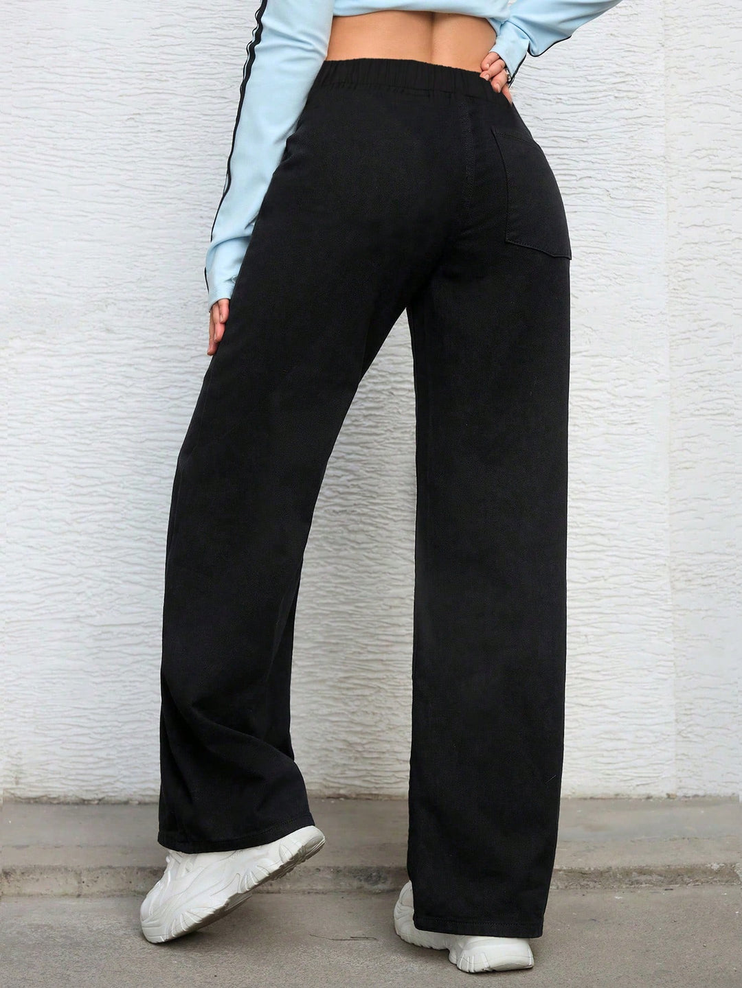 Pantaloni SHEIN, negru