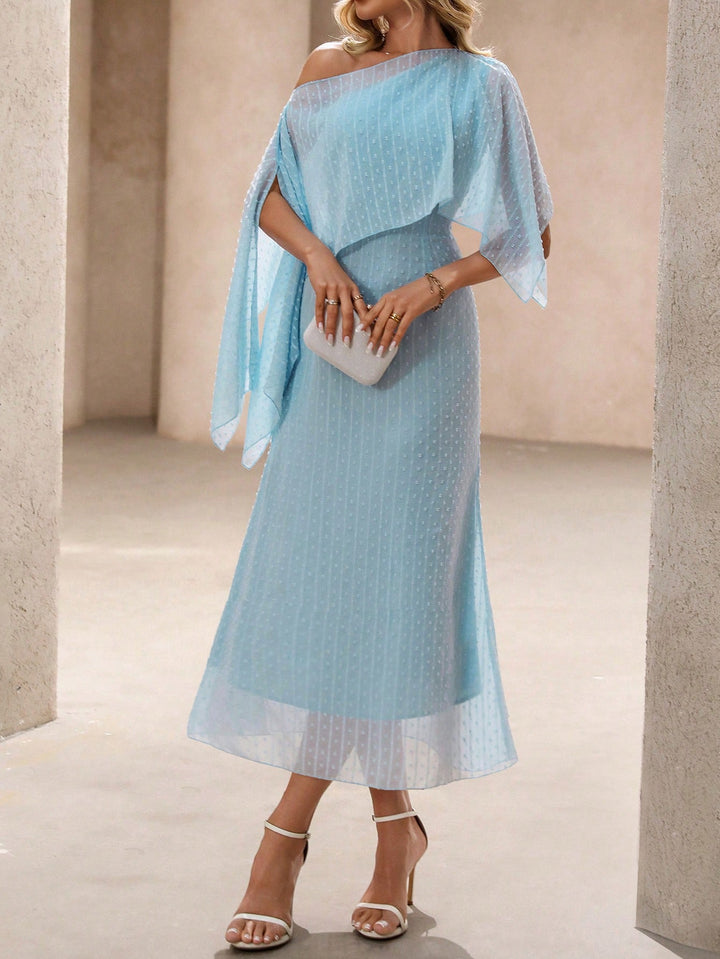 Rochie maxi SHEIN, albastru