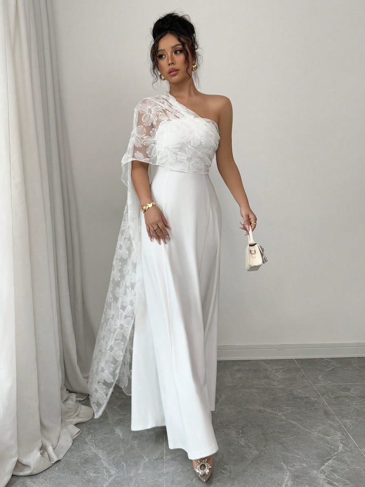 Rochie maxi SHEIN, alb