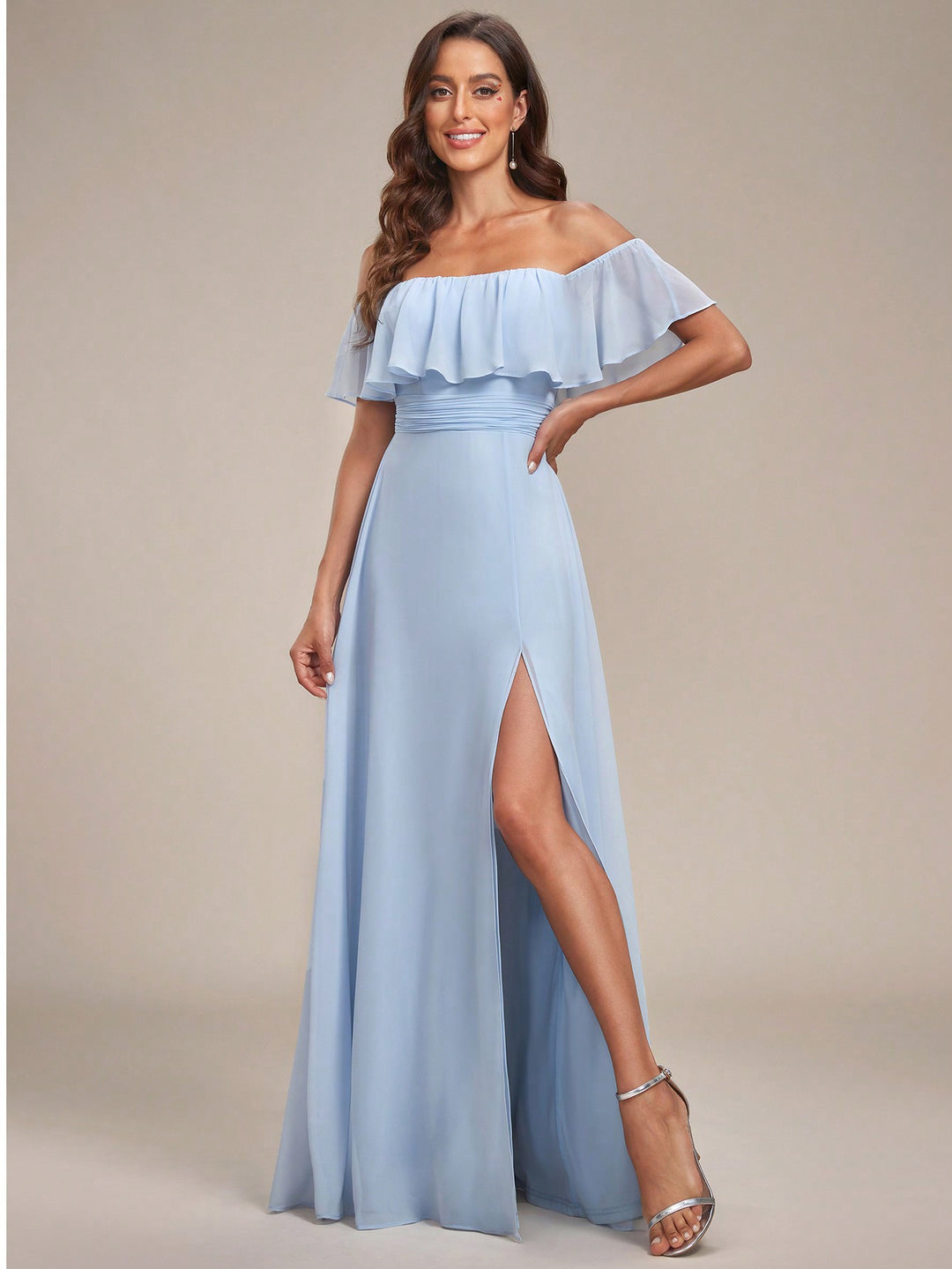 Rochie maxi SHEIN, albastru