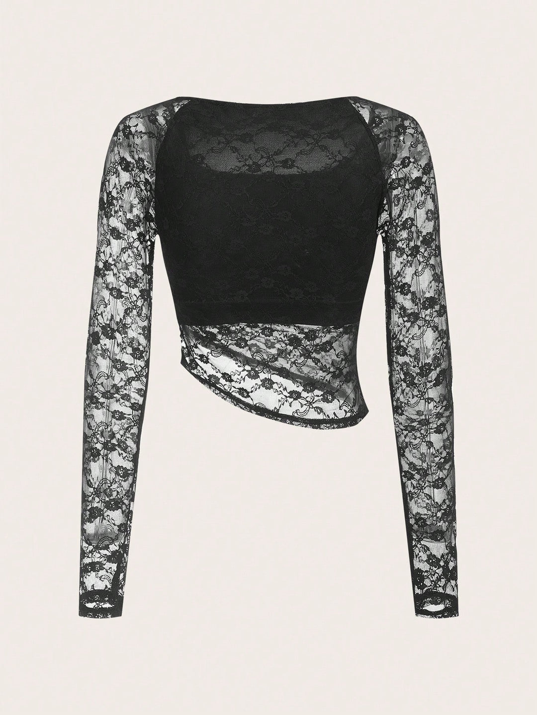 Top SHEIN, negru