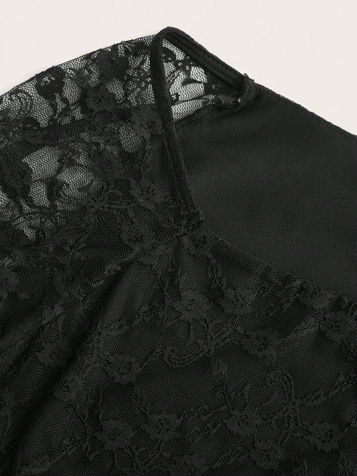 Top SHEIN, negru
