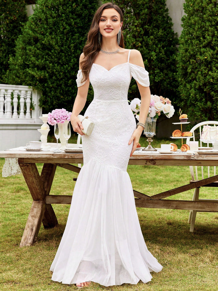 Rochie de mireasă SHEIN, alb