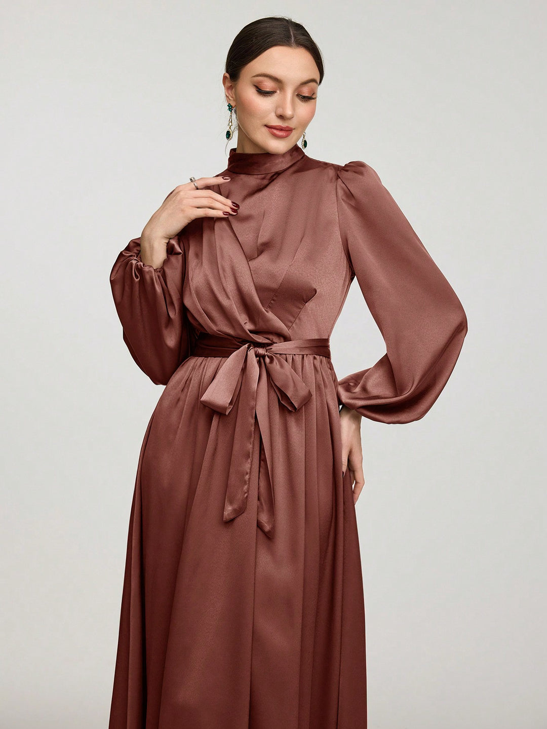 Rochie SHEIN, maro