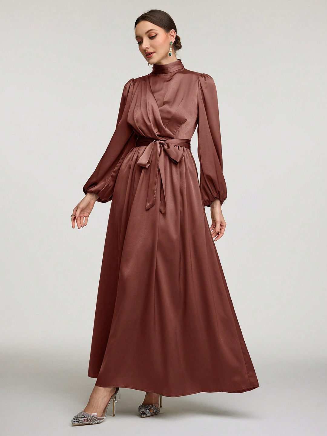 Rochie SHEIN, maro
