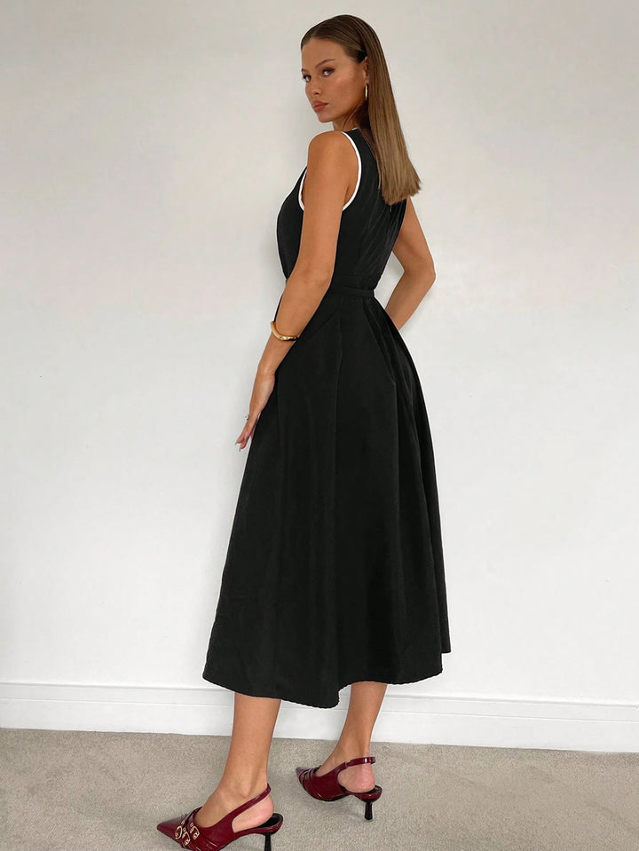 Rochie maxi SHEIN, negru