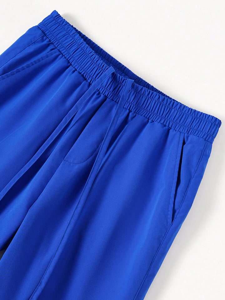 Pantaloni SHEIN, albastru