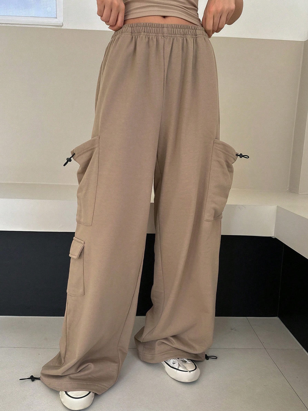 Pantaloni SHEIN, gri