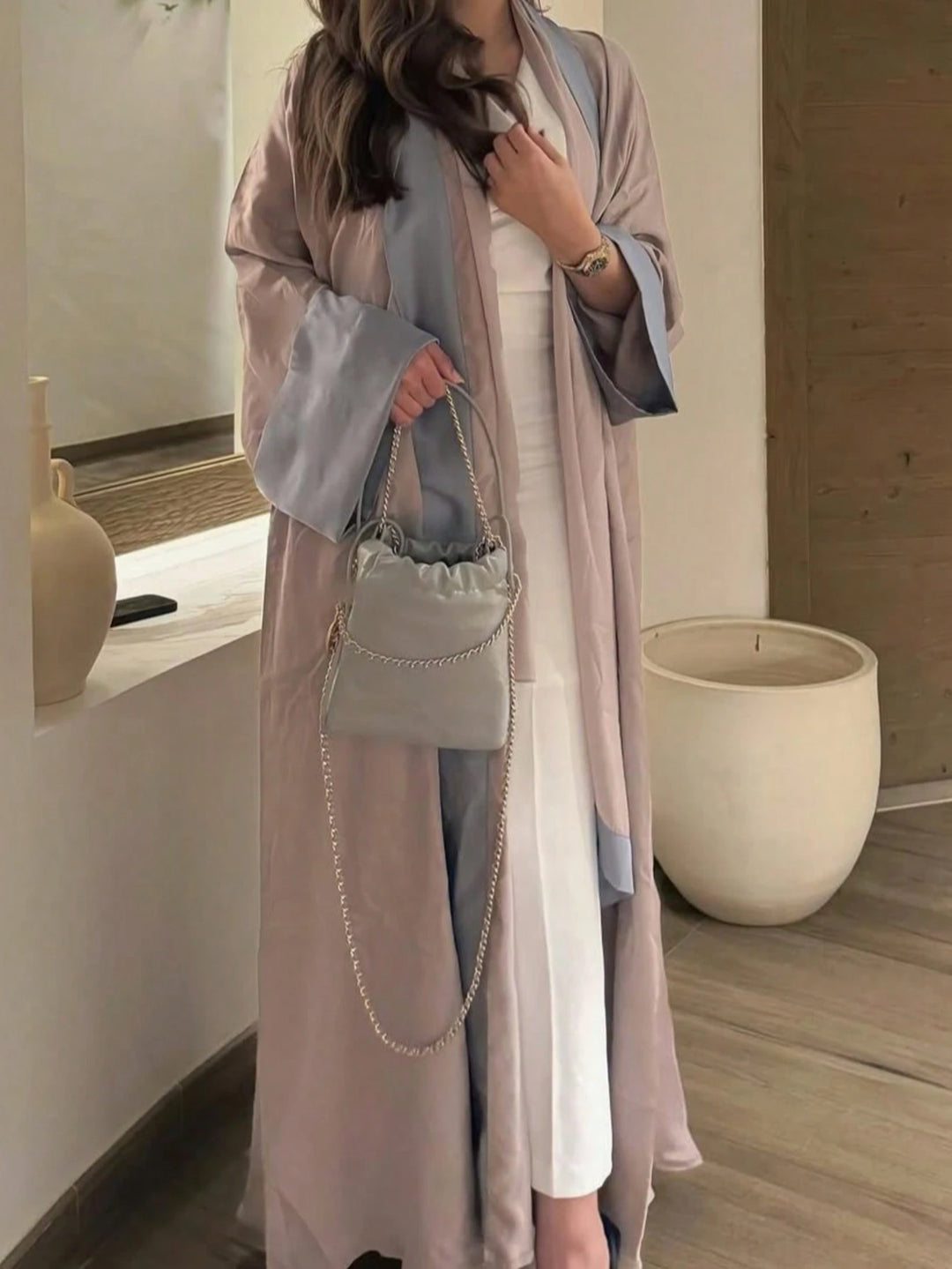 Cardigan lung SHEIN, mix culori