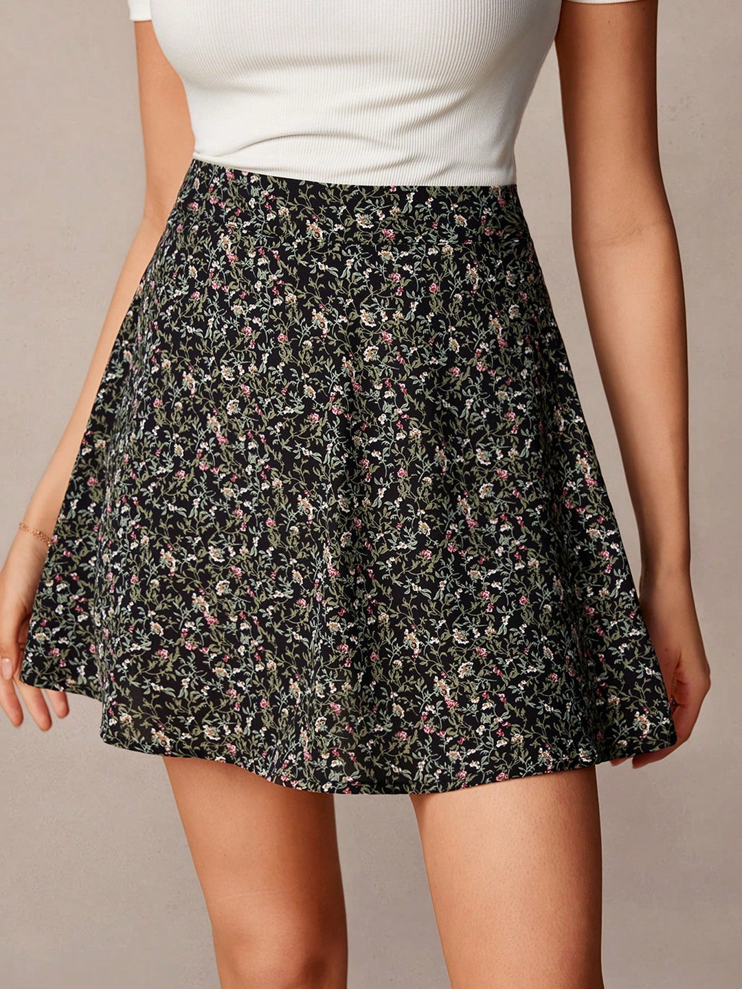 Fustă mini SHEIN, mix culori