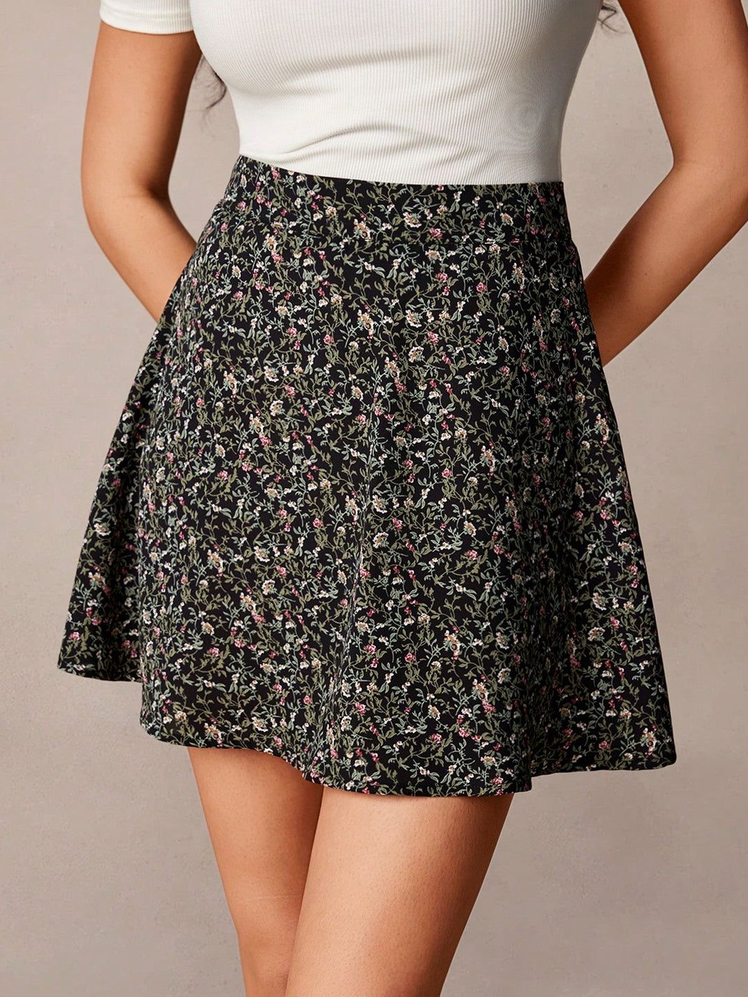 Fustă mini SHEIN, mix culori