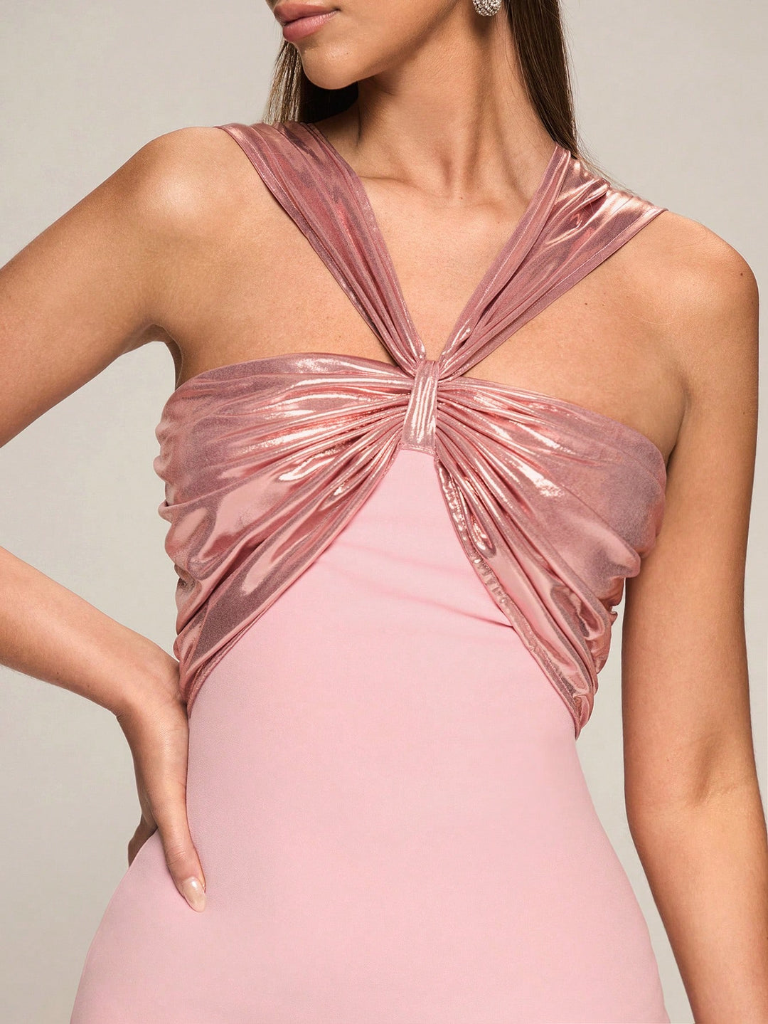 Rochie maxi SHEIN, roz
