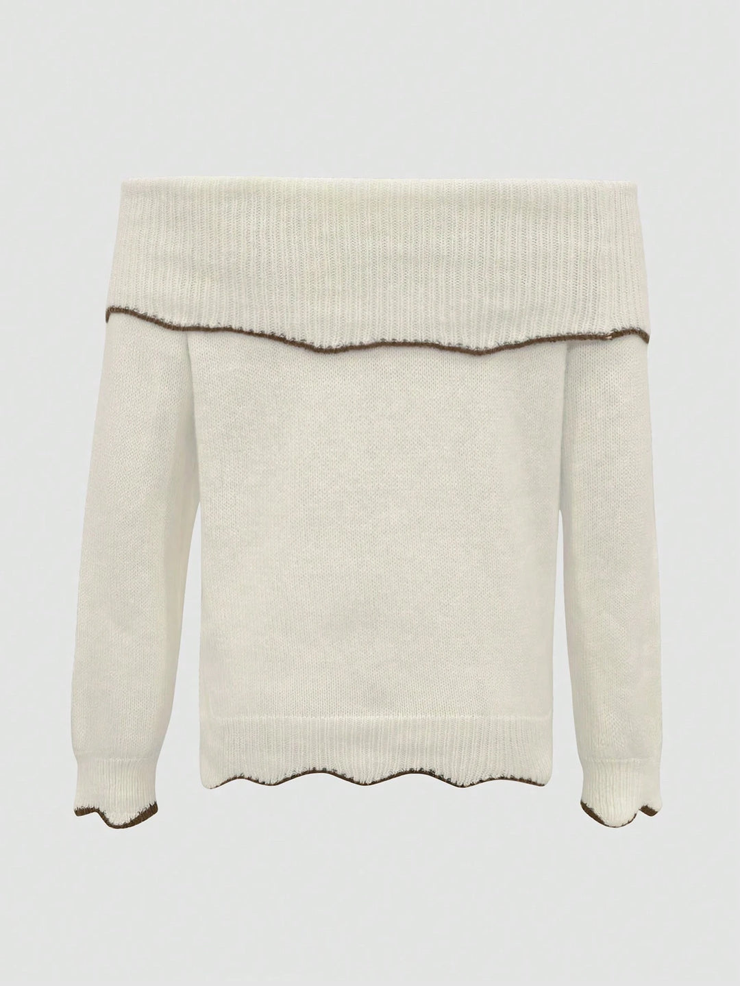 Pulover SHEIN, crem