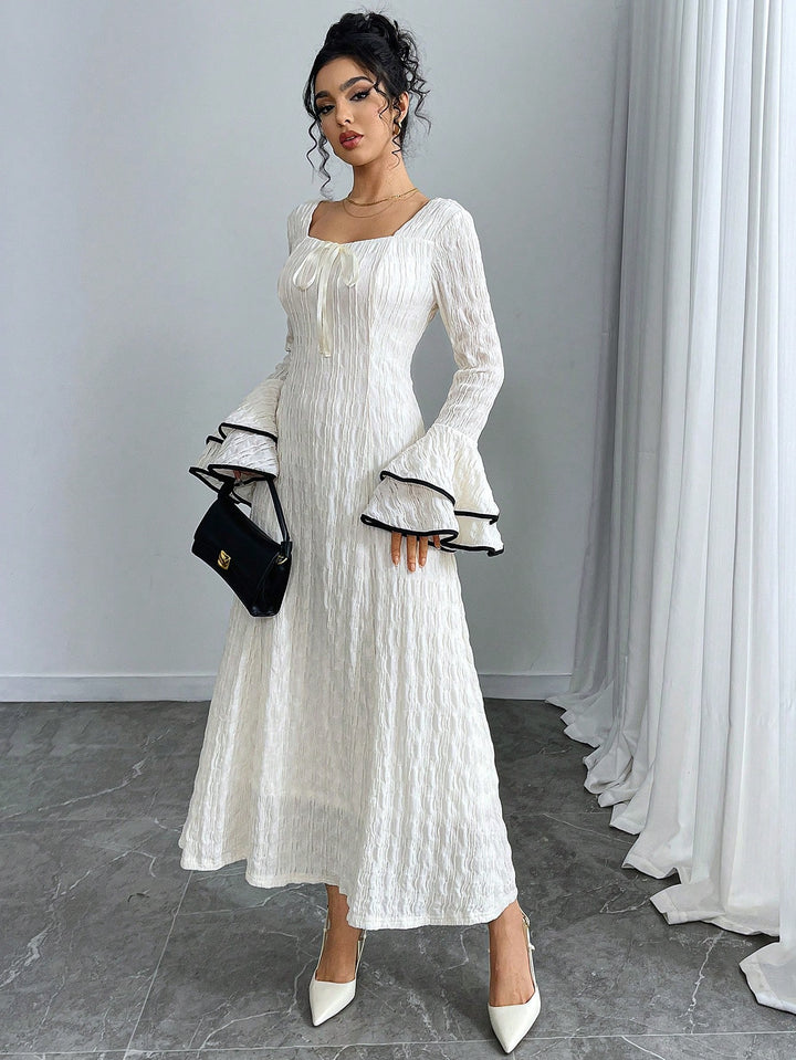 Rochie maxi SHEIN, alb