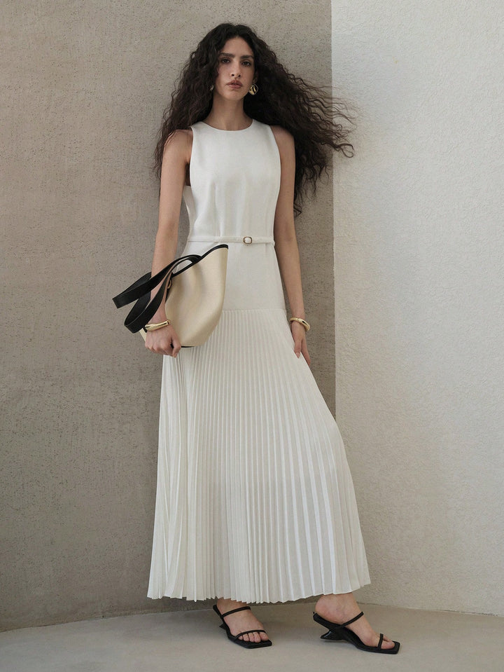 Rochie maxi SHEIN, alb