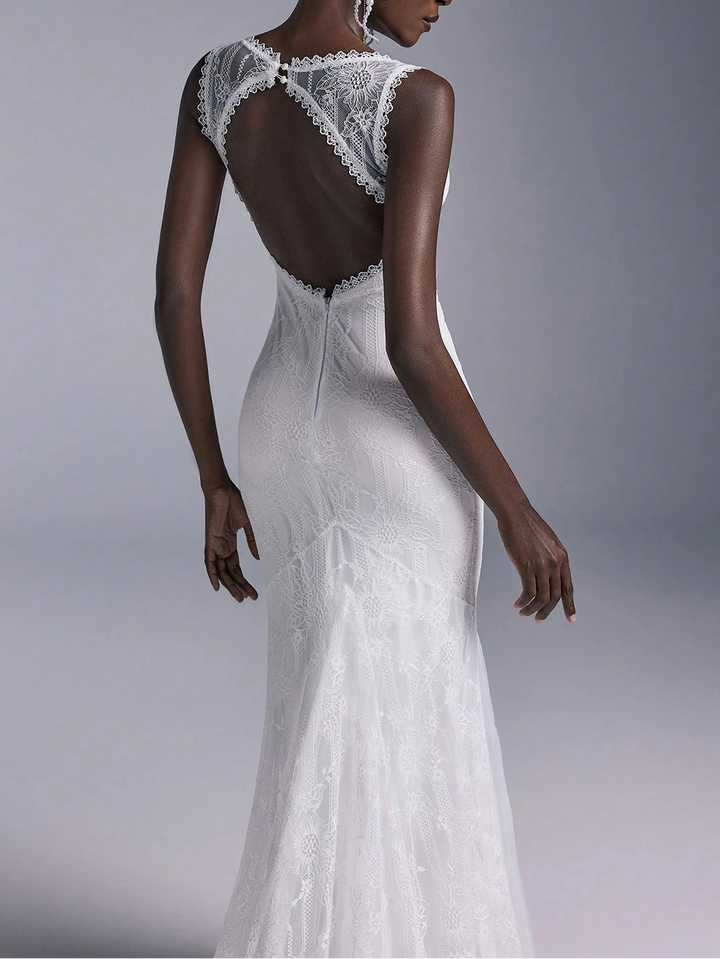 Rochie de ocazie SHEIN, alb