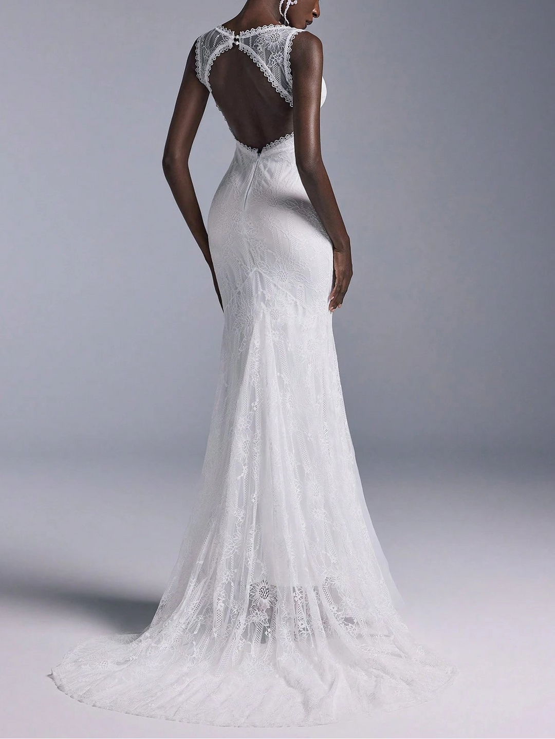 Rochie de ocazie SHEIN, alb