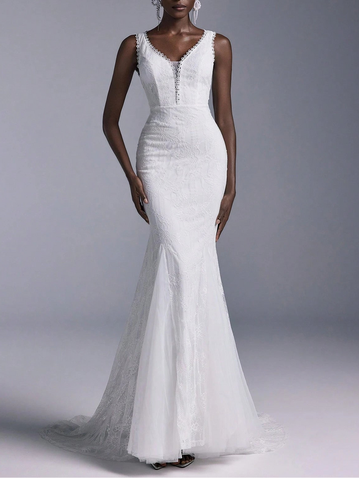 Rochie de ocazie SHEIN, alb