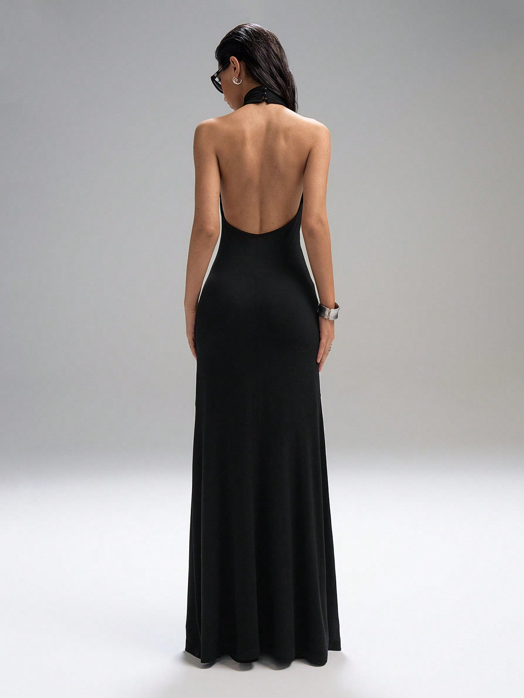 Rochie maxi SHEIN, negru