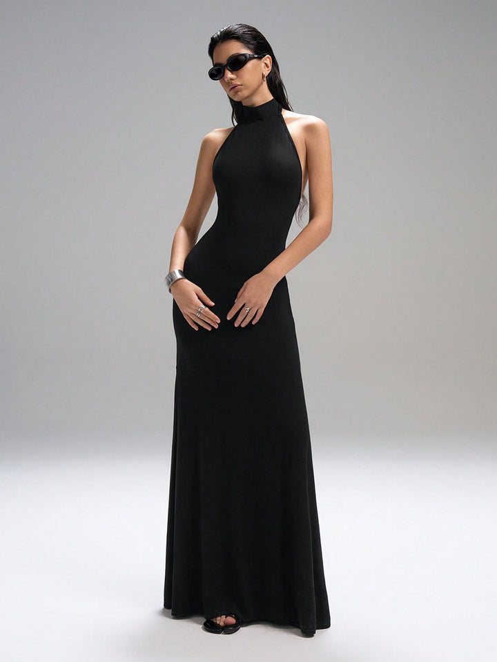 Rochie maxi SHEIN, negru