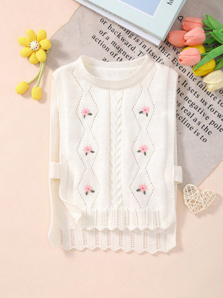 Vestă SHEIN, crem