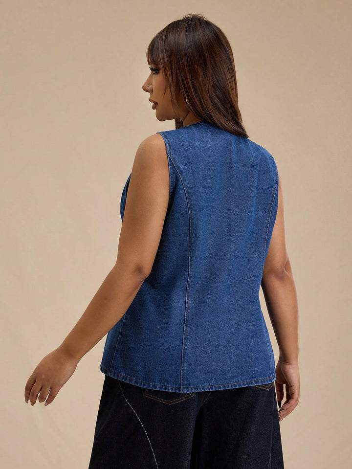 Top SHEIN, albastru
