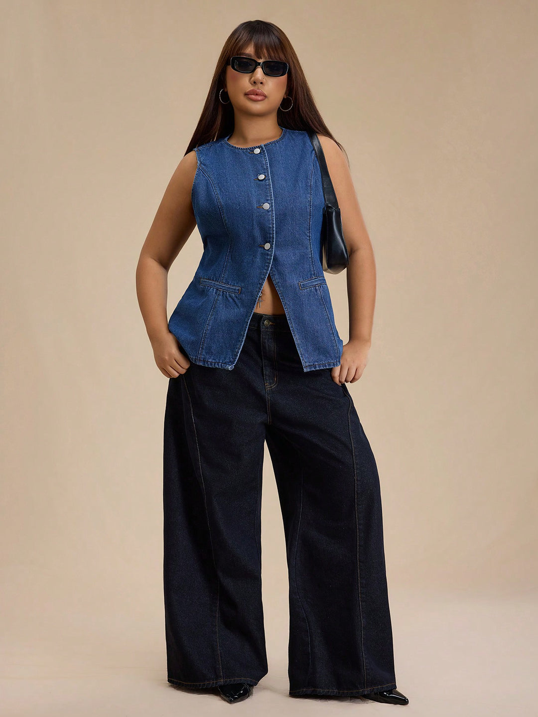 Top SHEIN, albastru