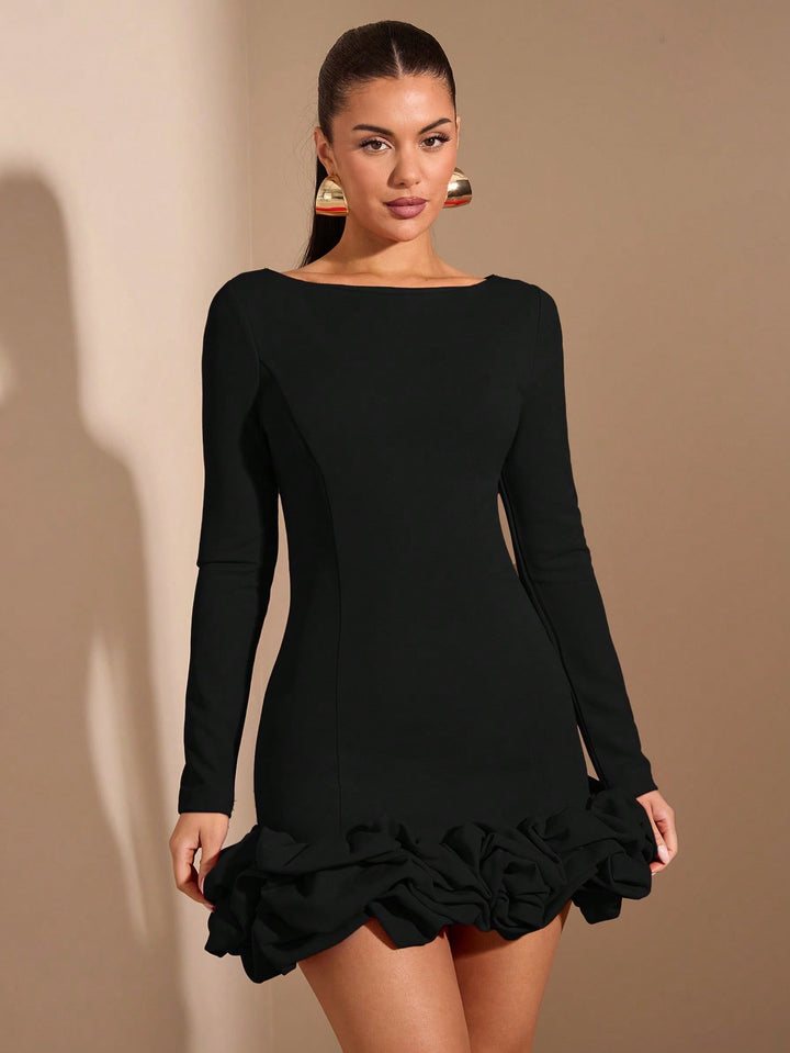 Rochie mini SHEIN, negru