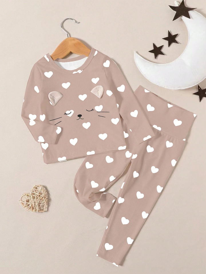 Compleu pijamale SHEIN, mix culori