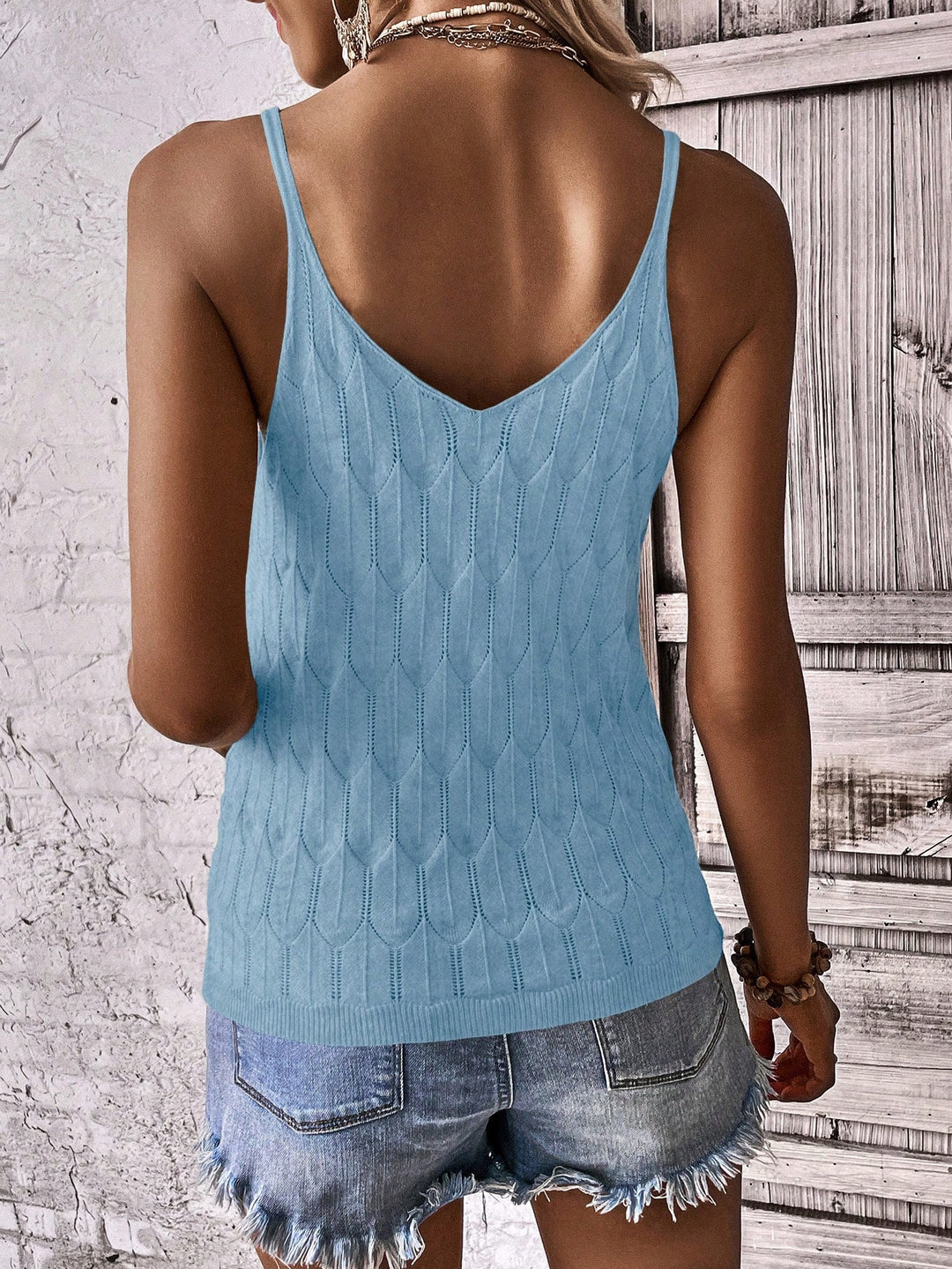 SHEIN top, kék