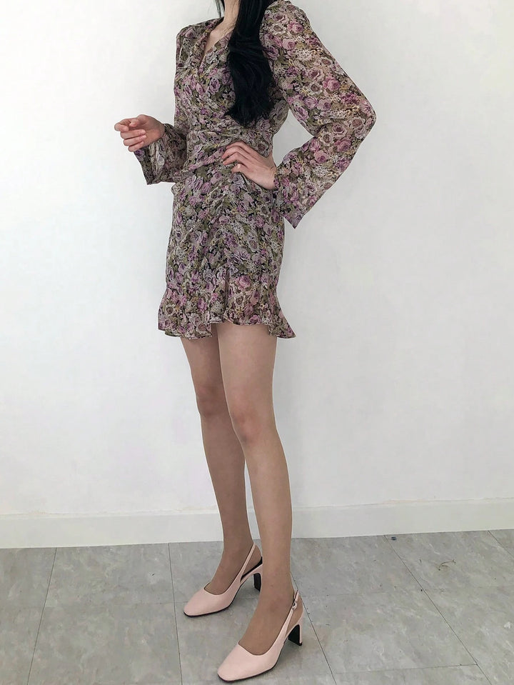 Rochie mini Shein, mix culori