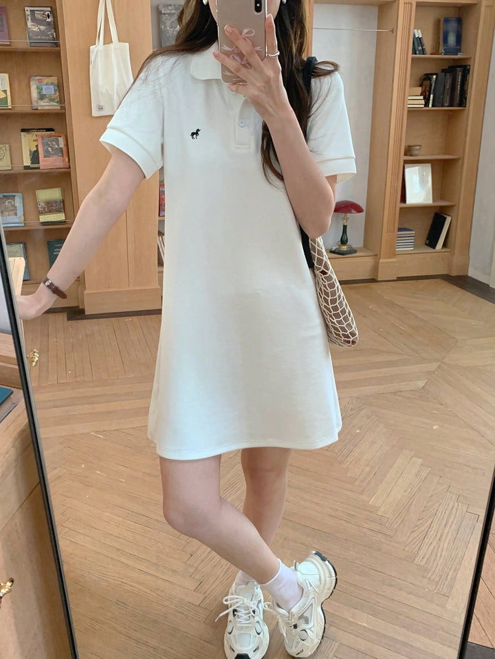 Rochie mini SHEIN, alb