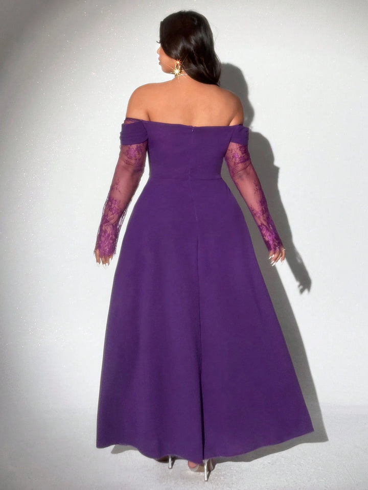 Rochie maxi Shein Curve+, mov