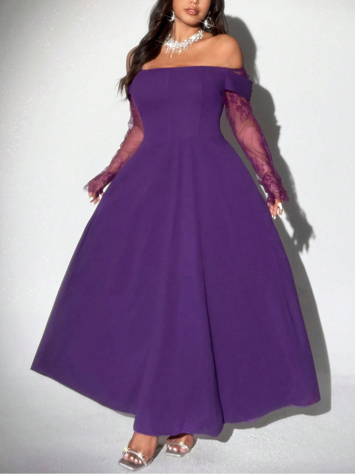 Rochie maxi Shein Curve+, mov
