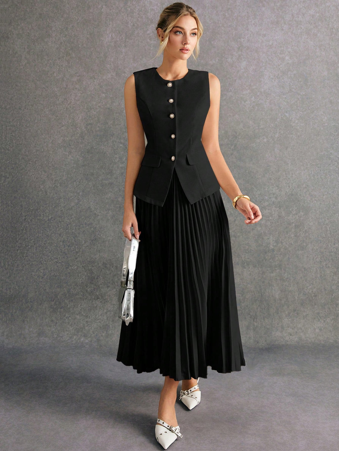 Costum SHEIN, negru