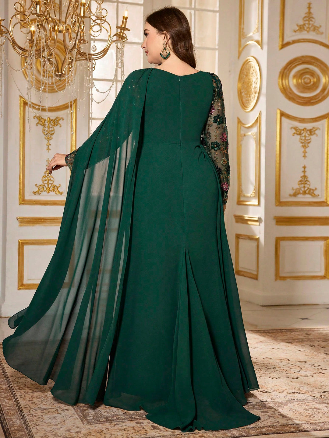 Rochie SHEIN, verde