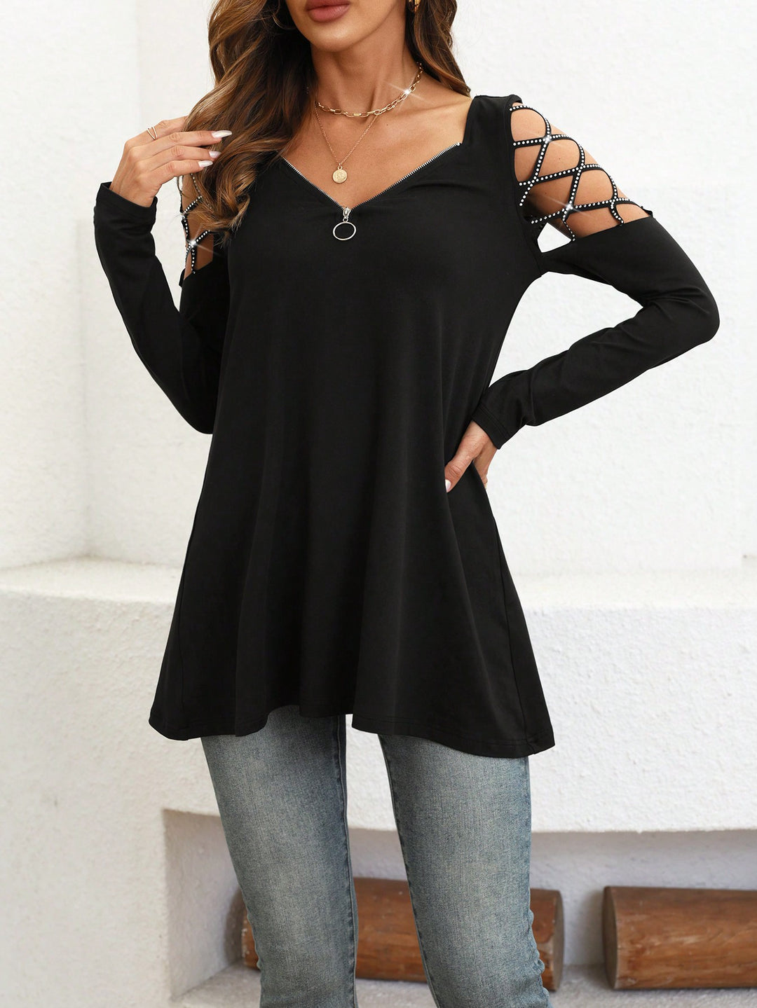 Tricou SHEIN, negru