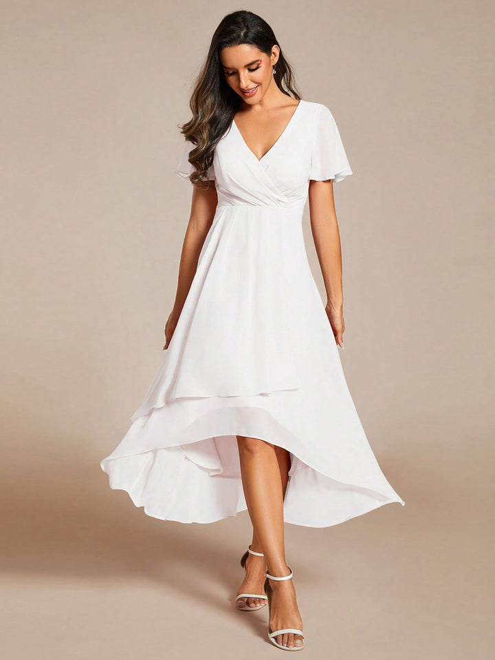 Rochie maxi SHEIN, alb