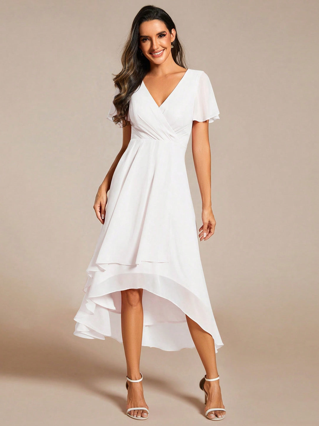 Rochie maxi SHEIN, alb