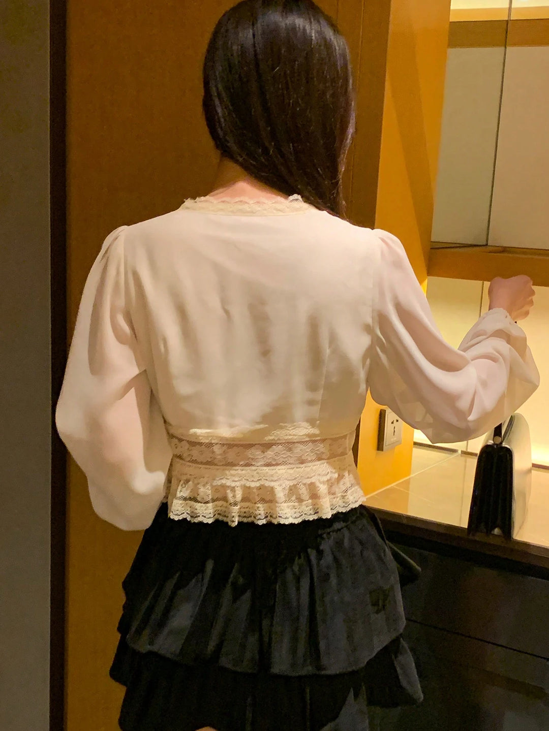 Top SHEIN, bézs