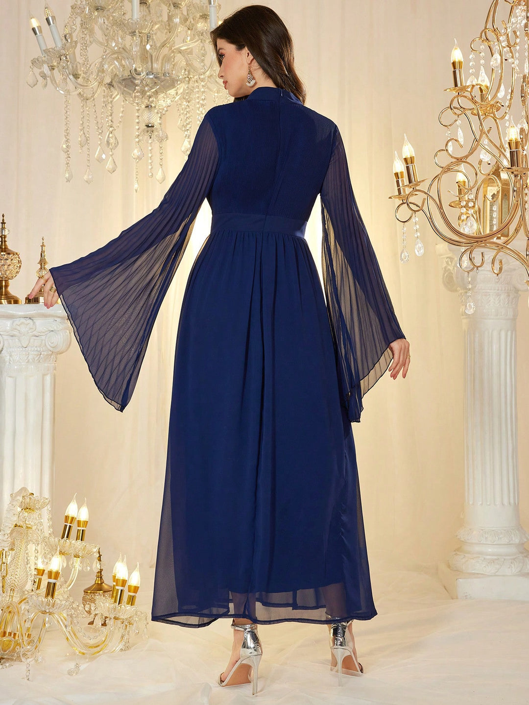 Rochie maxi SHEIN, albastru