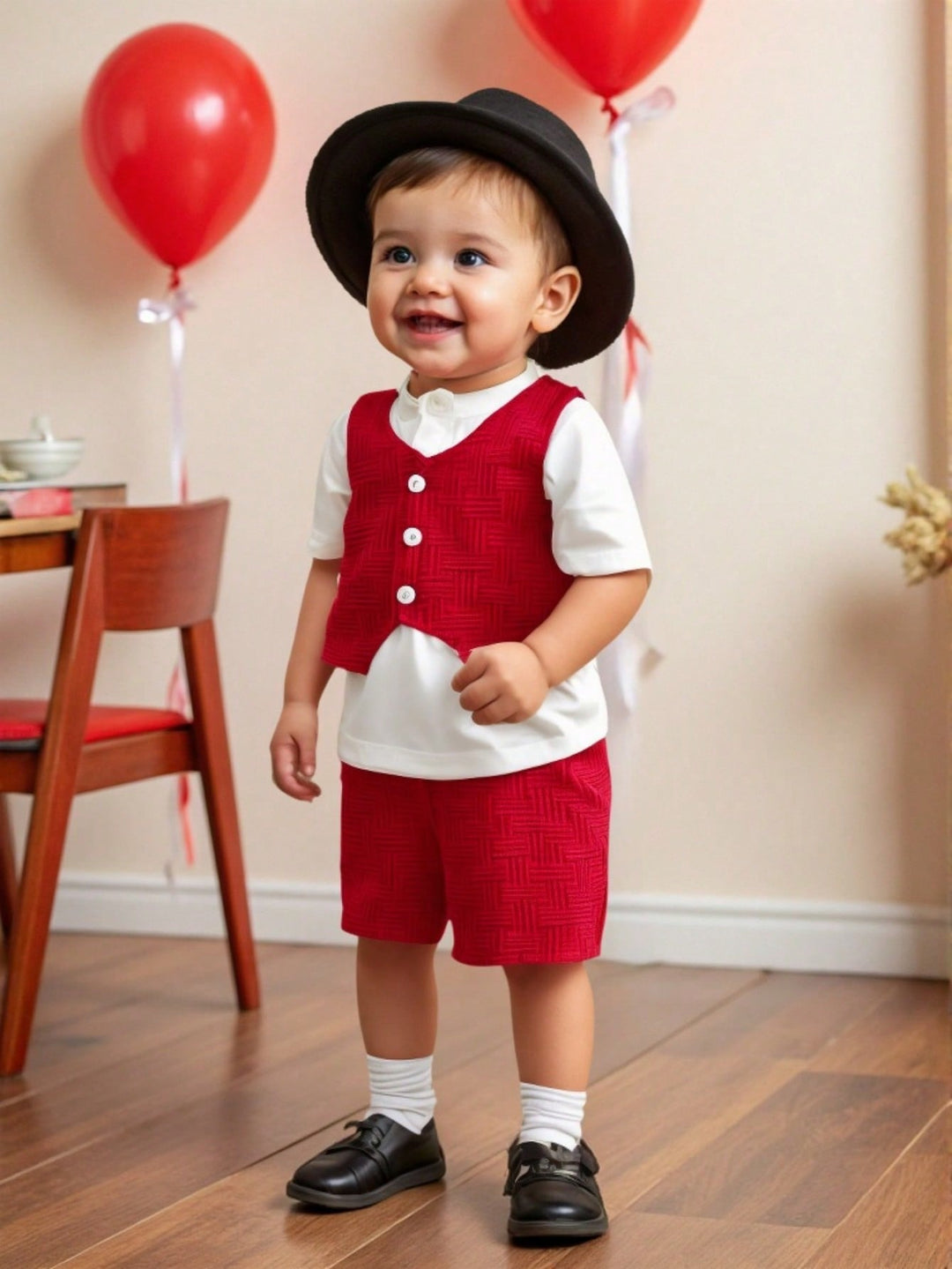 Costum SHEIN, mix culori