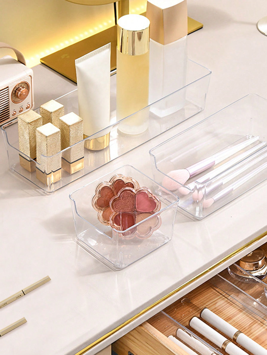 Cutie organizatoare SHEIN, transparent