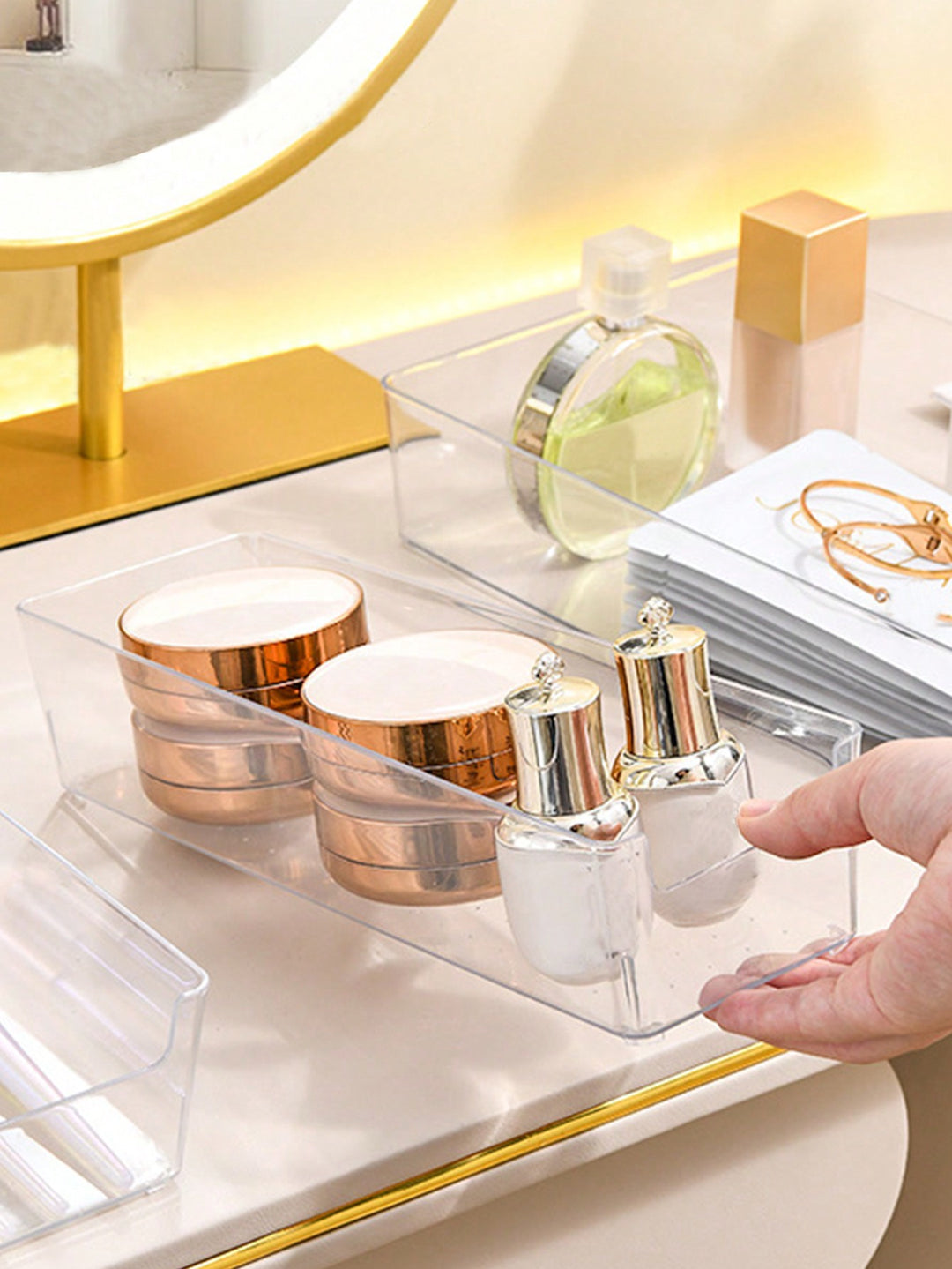 Cutie organizatoare SHEIN, transparent
