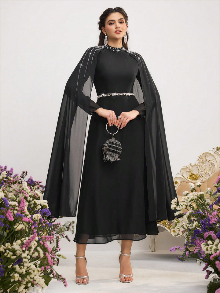 Rochie maxi SHEIN, negru
