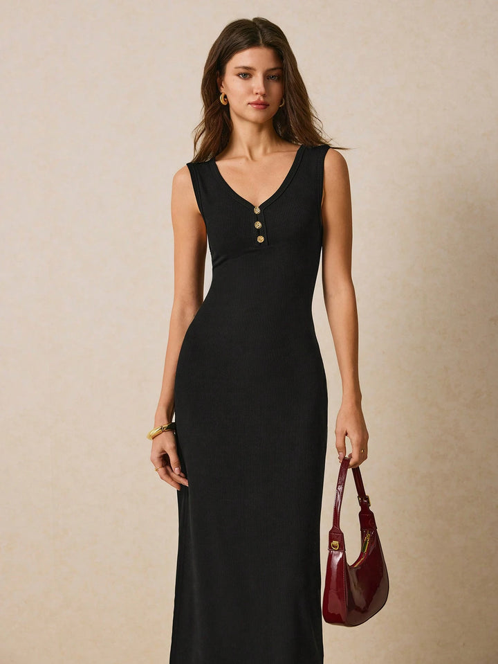 Rochie maxi SHEIN, negru