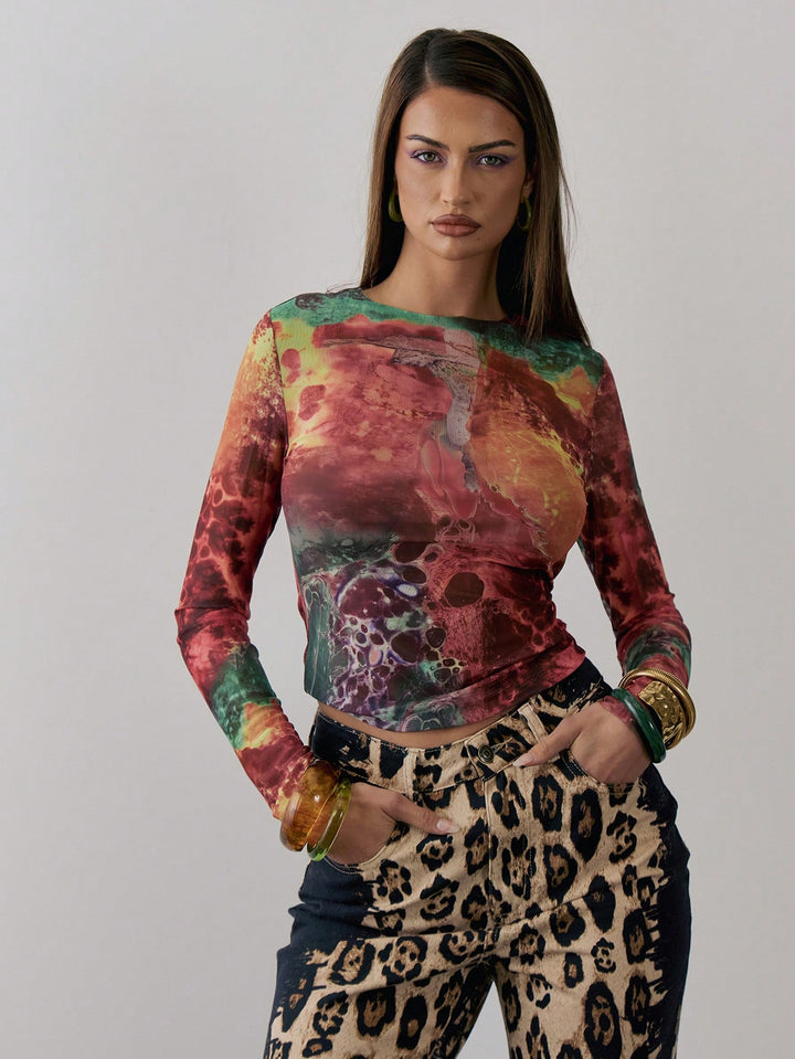 Top SHEIN, mix culori